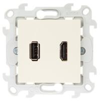 Коннектор HDMI+USB 2.0  сл кость