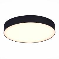 ST606.432.48 Светильник потолочный Черный LED 1*48W 3000K 4 320Lm Ra>85 120° IP20 D400xH55 185-265V Накладные светильники