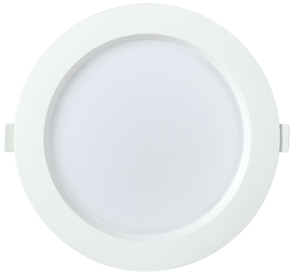 Светильник светодиодный ДВО 1703 круг 18Вт 4000K IP40 белый IEK