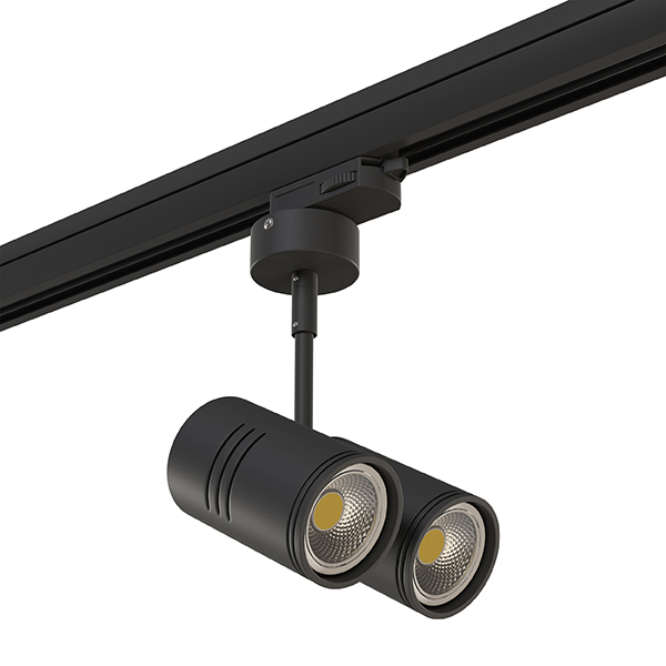 594017 Трековое крепление ASTA с 3-фазным адаптером к 05101x/05105х/21444x ЧЕРНЫЙ