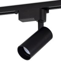 Светильник трековый, 10Вт, D55хH120мм, 800Лм, 36°, 4000К, IP20, Ra>80, черный