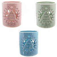 253778 Подсвечник Елка  L7 W7 H7 5 см  3в.