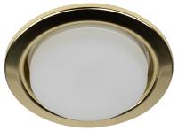 Встраиваемый светильник под лампу GX53 ЭРА  KL35 GD /1 (к) 220V, 13W, золото