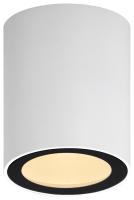 Светильник настенно-потолочный спот ЭРА OL48 WH/BK MR16 GU10 IP44 черный, белый