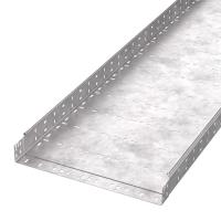 Лоток перфорированный Профи HDZ 500х80х6000 (1,5 мм) (12 м/уп) Промрукав