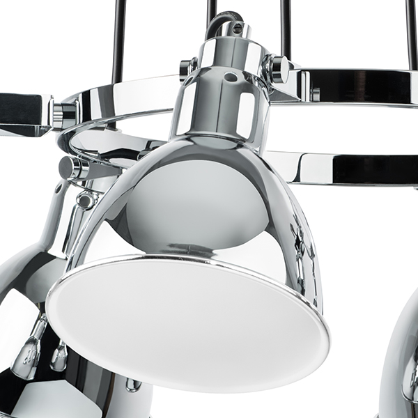 761164 Люстра ACROBATA 6х40W E14 ХРОМ