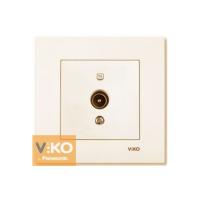 90960110 Розетка ТВ оконечная крем VIKO KARRE