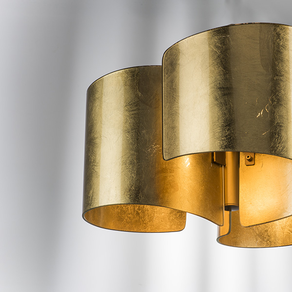 811032 Люстра PITTORE 3х40W E27 GOLDEN