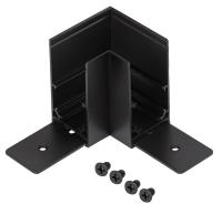 Коннектор ЭРА TRM-S20-CC-B угловой для накладного магнитного шинопровода NOVA TRM-S20 черный