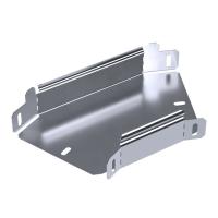 Угол горизонтальный 45 градусов Стандарт INOX (AISI 316) 150х50 Промрукав