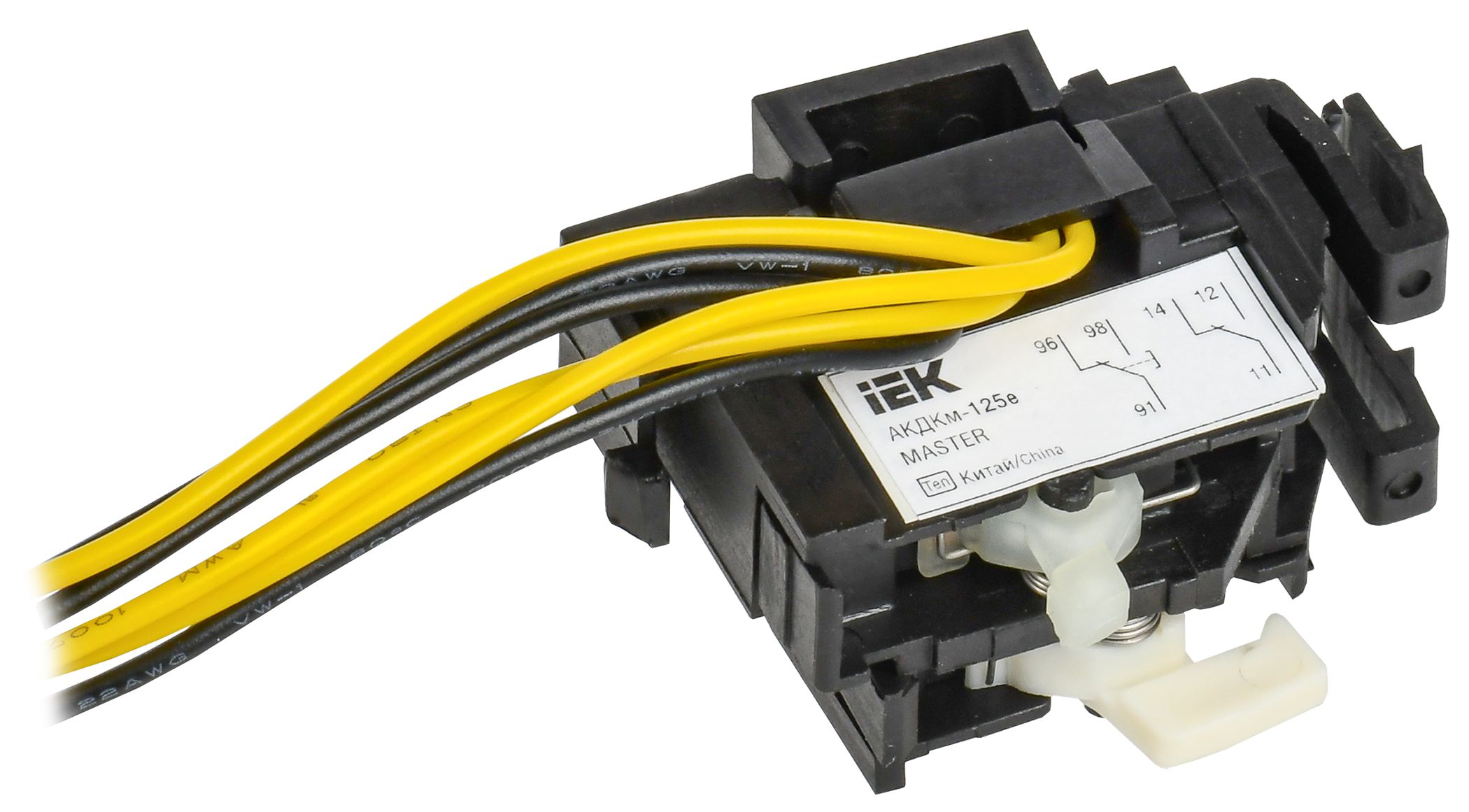 Контакт совмещенный АКДКм-125e (АКДКм-32) MASTER электронный расцепитель IEK