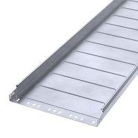 Лоток неперфорированный Профи INOX (AISI 316) 400х50x6000 (1,2 мм) (12 м/уп) Промрукав