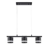 8240/3 COMFI LN25 198 черный, металл/акрил Светильник подвесной LED GX53 3*7W 220V LANIKA