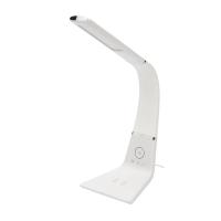  Светильник настольный REXANT Cloud LED 2700-6500К, встроенная беспроводная и проводная USB-зарядка устройств, диммер, гибкий поворот