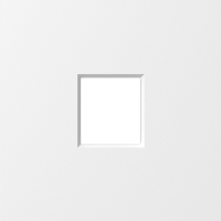 Накладка 1-я для розеток RJ45,TV,SAT, матовый белый, серия A07