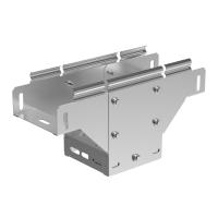 Ответвитель Т-образный вертикальный Стандарт INOX (AISI 304) 100х50 Промрукав