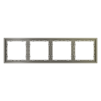 Рамка пластиковая VOLTUM S70 на 4 поста, (шелк)