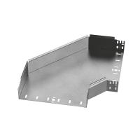 Угол горизонтальный 90 градусов Профи INOX (AISI 304) 400х100 (1,0 мм) Промрукав