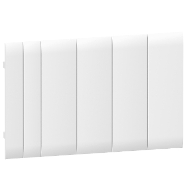 10 заглушек RAL9003