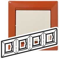 Legrand Valena Терра Рамка 4-ая гориз