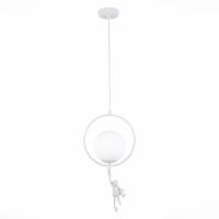 SLE115113-01 Подвес Белый/Белый E27 1*60W TENATO