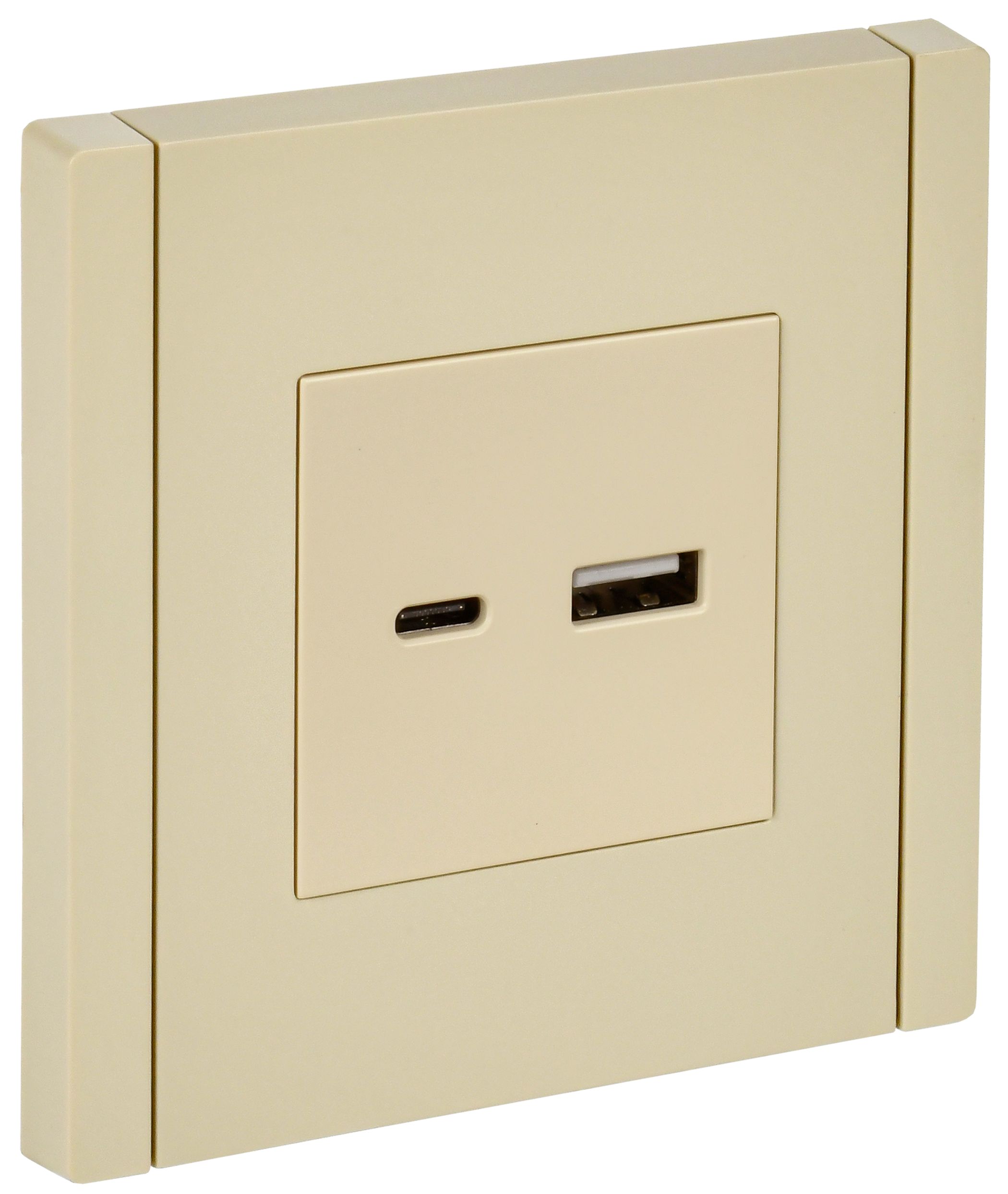 FORTE&PIANO Розетка USB A+C 18Вт FP451 ваниль IEK