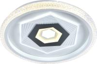 Светильник LED MDL81077/500A БЕЛЫЙ 100W+14W ?495*65 Диммер 3000-6500К Подсветка RGB  ПДУ