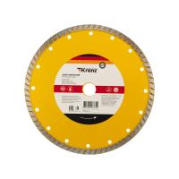 Диск алмазный отрезной Turbo 230x22,2x2,8x10мм KRANZ