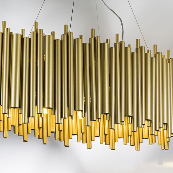 816202 Люстра SAVONA 20х40W G9 ЗОЛОТО