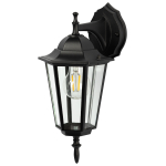 GBW-104-1-BL-0360  Светильник уличный настенный ЭРА «Веледа» GBW-104-1-BL-0360 230В Е27 IP54 чёрный вниз