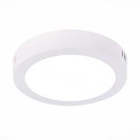 ST112.532.12 Светильник настенно-потолочный Белый LED 1*12W 3000K 715Lm Ra80 120° IP20 D160xH28 90-265V Накладные светильники