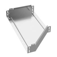 Переходник левый Стандарт INOX (AISI 304) 600х400х80 Промрукав