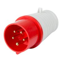 Вилка 015 переносная  3Р+РЕ+N 16А 380В IP44 REXANT