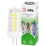 LED G4-JC-7W-865-12V GL  Лампа светодиодная ЭРА GREEN LINE LED G4-JC-7W-865-12V GL 7Вт капсула 12В холодный дневной свет G4