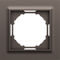 Рамка 1-я, Wave мокко, серия A07