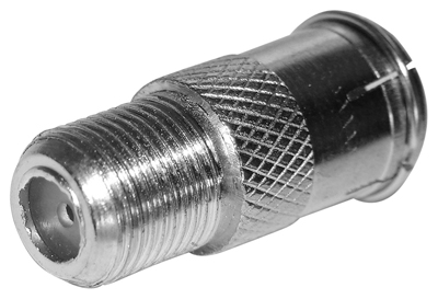 Переходник гнездо F – гнездо TV с кольцом PROconnect