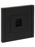 FORTE&PIANO Розетка компьютерная RJ45 кат.6 FP131 черный IEK