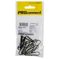 Дюбель-хомут нейлоновый 5-10мм, круглый, черный (10 шт/уп) PROconnect 