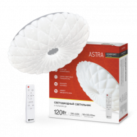 Светильник сд COMFORT ASTRA 120Вт 230В 3000-6500K 9600Лм 500x100мм с пультом ДУ IN HOME