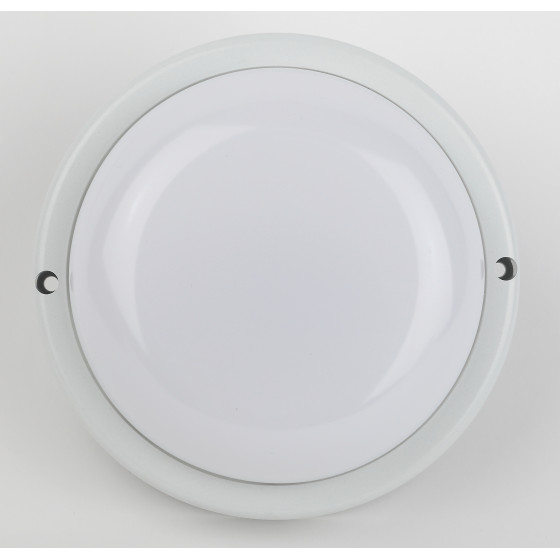 Светильник ЖКХ светодиодный ЭРА SPB-201-0-40K-018 настенно-потолочный IP65 D210мм 18Вт 4000К 1710Лм матовый