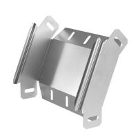 Угол вертикальный внешний 45 градусов Стандарт INOX (AISI 304) 200х50 Промрукав