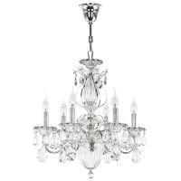 790064 Люстра SCHON 6x60W E14 Silver