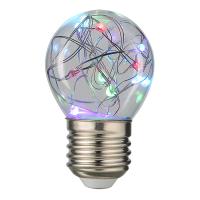 Лампа GLDEN-G45SW-1-230-E27-RGB