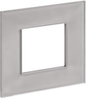 SKANDY Рамка 1-местная SK-F21Sh стекло шампань IEK