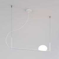 Подвесной светильник со стеклянным плафоном 70145/1 белый