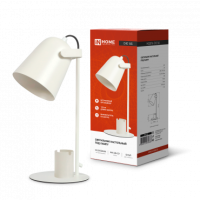 Светильник наст п/лампу на основании СНО 16Б 40Вт E27 230В с органайзером БЕЛЫЙ IN HOME