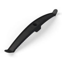 Держатель круглого кабеля двусторонний для прямого монтажа на 16 мест черный (20шт/120шт уп/кор) Промрукав