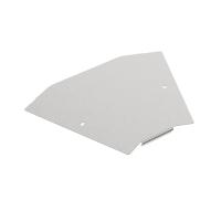 Крышка угла горизонтального 45 градусов Профи 400 (1,0 мм) Промрукав