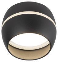 Светильник настенно-потолочный спот ЭРА OL29 BK GX53, черный