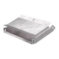 Угол вертикальный внутренний 45 градусов с крышкой Стандарт 400х50 Промрукав